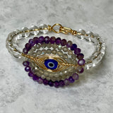 Evil Eye Crystal Bracelet
