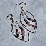 Rose Quartz & Rhodochrosite